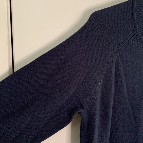 MNG Basics navy button front cardigan with pockets Size Medium - Picture 4 of 10